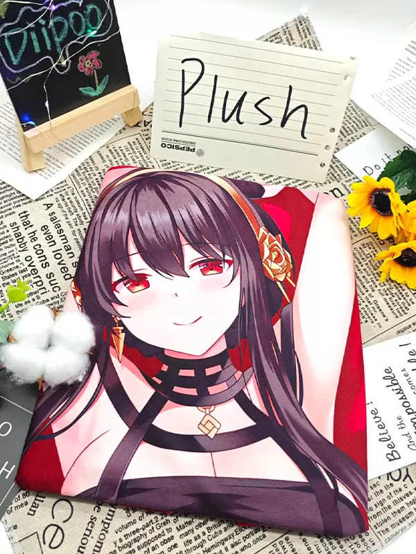 Inny kąt pokazujący poszewkę na poduszkę Diipoo Plush