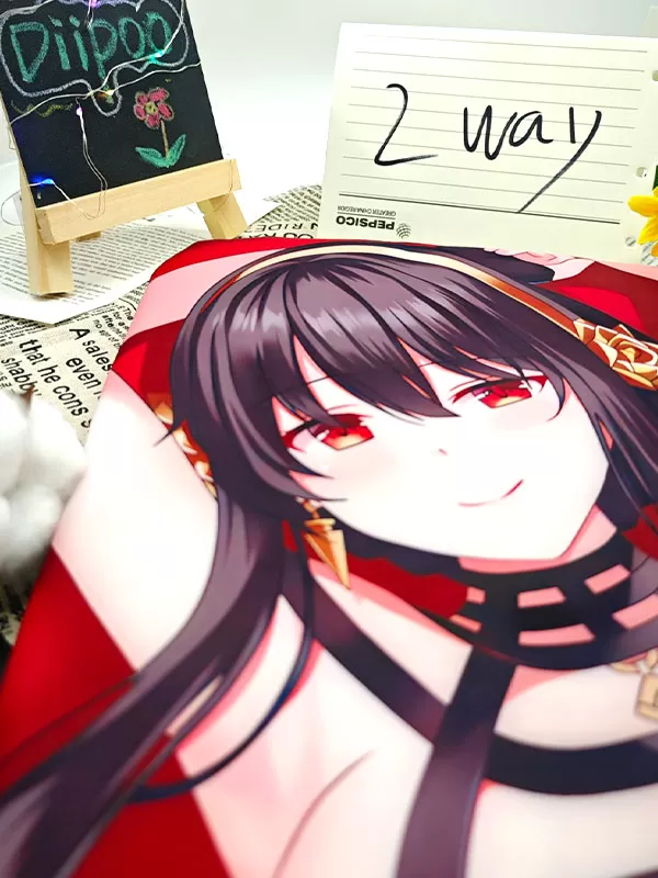 Prawdziwe zdjęcie poszewki na poduszkę dakimakura Diipoo 2WAY z żywymi kolorami
