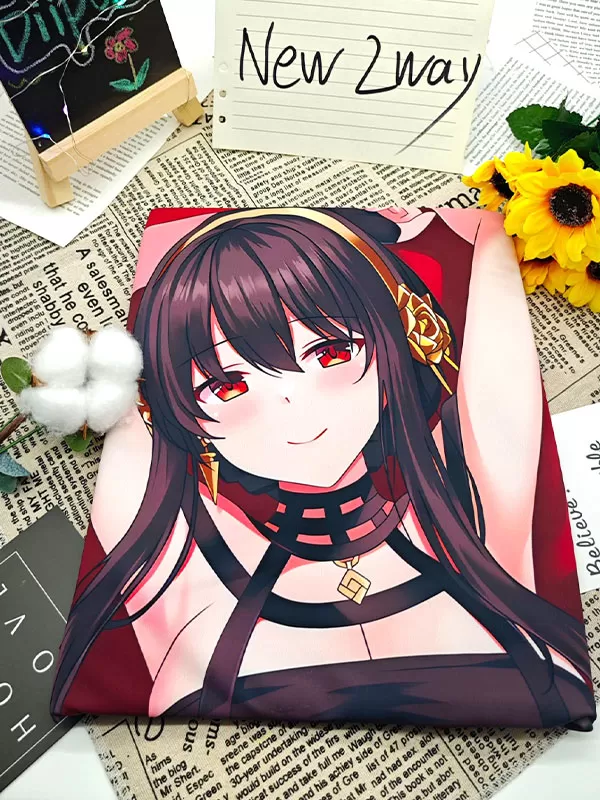 Prawdziwe zdjęcie poszewki na poduszkę dakimakura Diipoo New 2WAY, pokazujące ulepszoną jakość