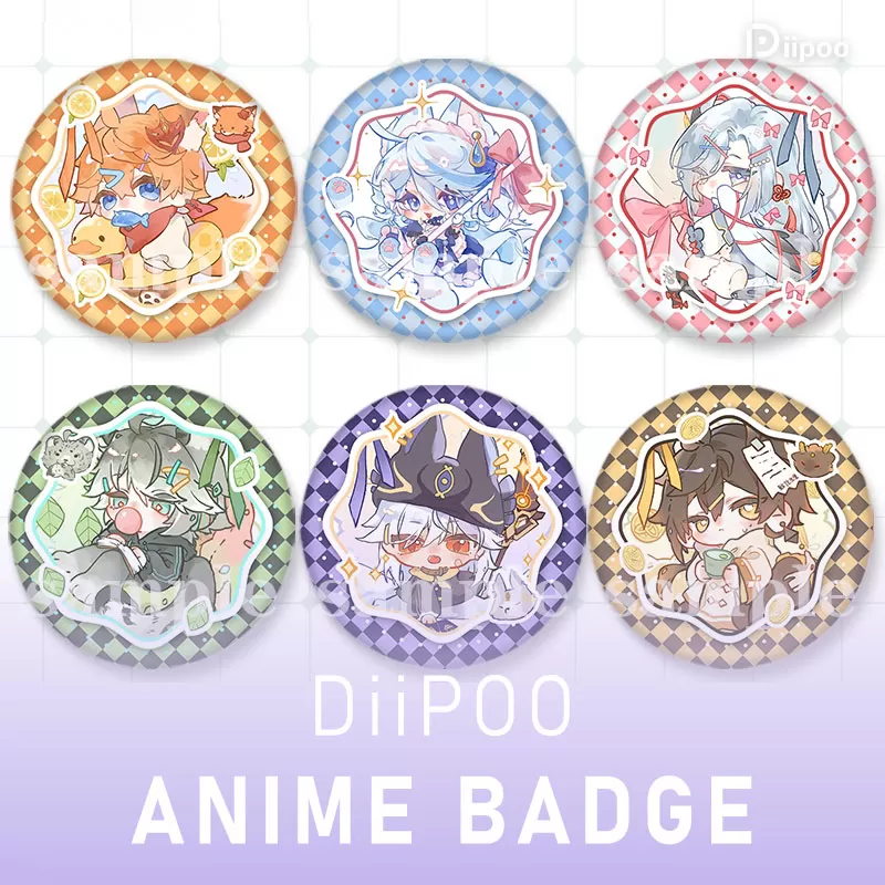 Custom Anime Badge Button Pins | Print Your NSFW Art Online - Diipoo

