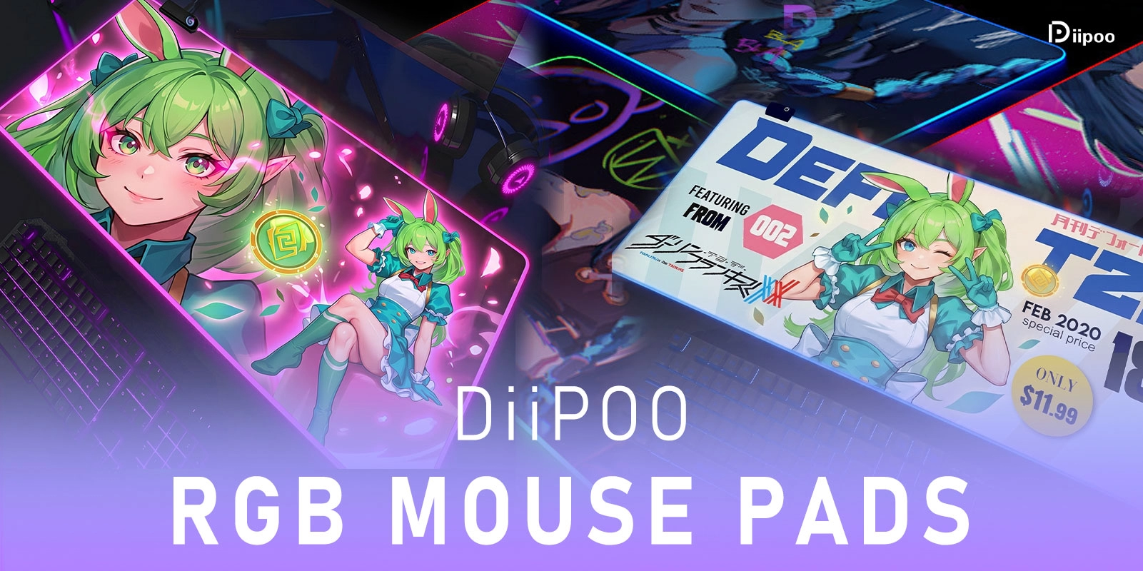 RGB mousepads