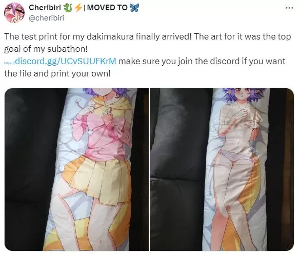 Zdjęcie klienta nr 6: Niestandardowa poszewka na poduszkę dakimakura od Diipoo