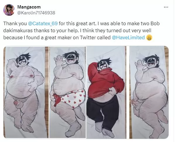 Zdjęcie klienta 1: Niestandardowa poszewka na poduszkę dakimakura od Diipoo
