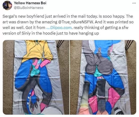 Zdjęcie klienta nr 3: Niestandardowa poszewka na poduszkę dakimakura od Diipoo