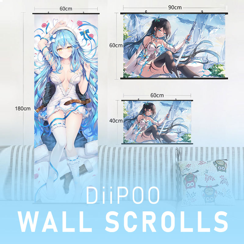 Custom Wall Scrolls | Support NSFW & SFW - Diipoo
