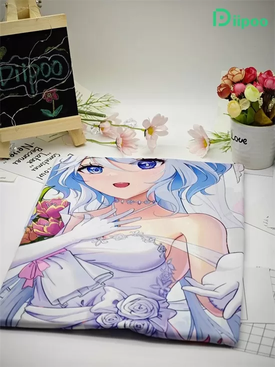 Przykładowy obraz prezentujący gotowy wygląd koszulki anime Diipoo z grafiką anime.