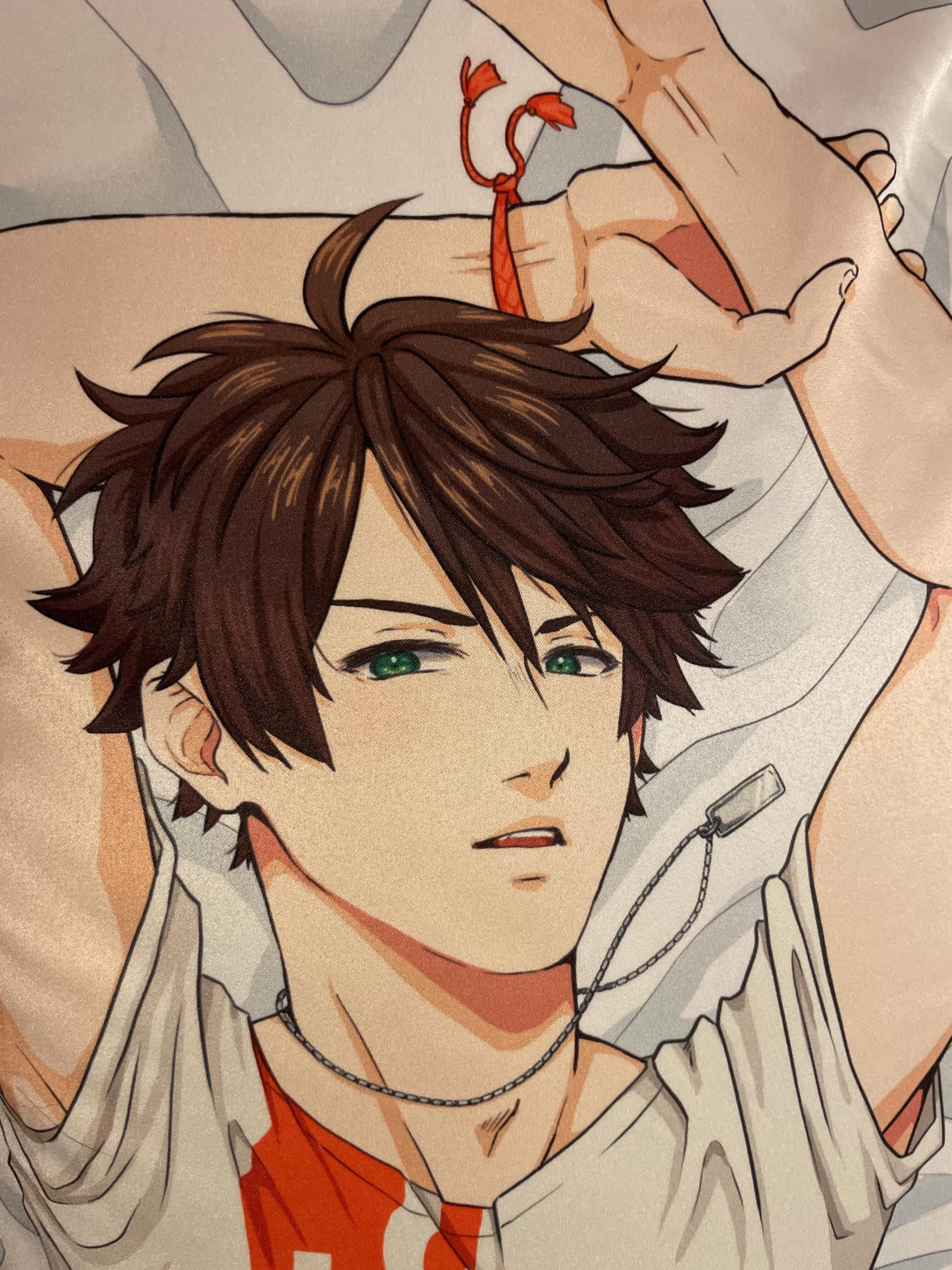 furuyawn twt customer photo of a peach skin body pillow case