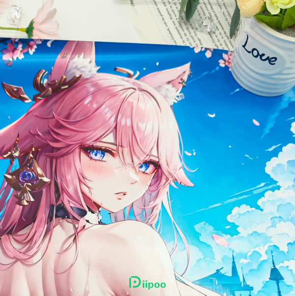 Przykładowy obraz spersonalizowanego plakatu anime z galerii